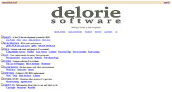 Desktop Screenshot of delorie.com